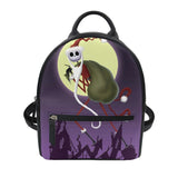 Nightmare Before Christmas Print Women's Waterproof Backpack