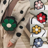 Girl Flower Shoulder Purse Tote Purse Crossbody Bags Handbag