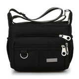 Nylon Waterproof Shoulder Bag Women Tote Messenger Cross Body Handbag