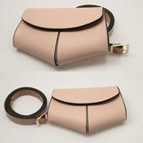 PU Leather Waist Fanny Pack Hip Bum Bag Women Mini Purse