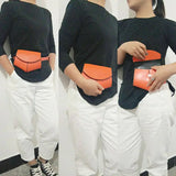 PU Leather Waist Fanny Pack Hip Bum Bag Women Mini Purse