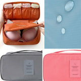 Portable Lady Bra Underwear Socks Cosmetic Storage Bag