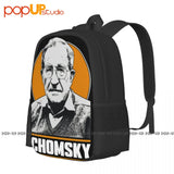 Noam Chomsky Tribute Backpack Large Capacity Gym Eco Friendly