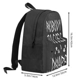 Dwarf Backpacks Men's & Women's Zipper Close Rucksack