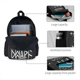 Dwarf Backpacks Men's & Women's Zipper Close Rucksack