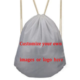 Noisydesigns Crazy Poni 3D Print Backpack Small Drawstring Bag