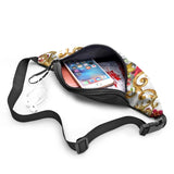 Noisydesigns Canvas Waist Bags For Women Phone Belt Heuptasje