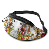 Noisydesigns Canvas Waist Bags For Women Phone Belt Heuptasje