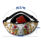 Noisydesigns Canvas Waist Bags For Women Phone Belt Heuptasje