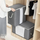Large Foldable Clothing Storage Bag Quilt Closet Organizer Sock Organizer Bag
