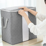 Large Foldable Clothing Storage Bag Quilt Closet Organizer Sock Organizer Bag