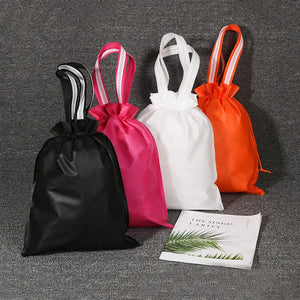 Non-woven Double Drawstring Shoes Bag Dustproof Organizer
