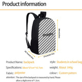Alpaca Printed School Bag Kindergarten Student Backpack Big Capacity