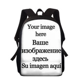 Alpaca Printed School Bag Kindergarten Student Backpack Big Capacity