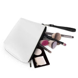 Christmas Cats and Dogs Pattern PU Leather Cosmetic Bag