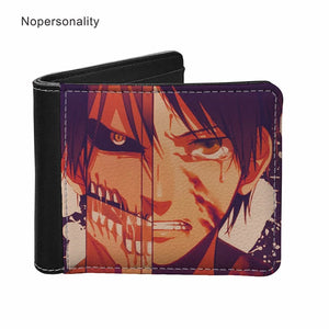 Men Wallet PU Leather Small Purses Credit Card Holder Mini Money Bag