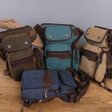 Casual Nylon Drop Leg Bag Men Motorcycle Thigh Bag