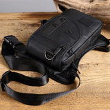 Men Canvas/Nylon Waist Fanny Pack Drop Belt Bag Shoulder Messenger Crossbody