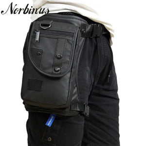 Men Canvas/Nylon Waist Fanny Pack Drop Belt Bag Shoulder Messenger Crossbody