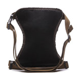 Men Canvas Waist Drop Leg Bag Military Fanny Pack Shoulder Bag