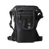 Men Canvas Waist Drop Leg Bag Military Fanny Pack Shoulder Bag