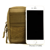 Men Durable Nylon Waist Pack Mini Hip Pouch Military Molle Cell Phone Bag