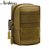Men Durable Nylon Waist Pack Mini Hip Pouch Military Molle Cell Phone Bag