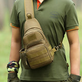Men Sling Bags Nylon Chest Pack Military Tactical Assault Shoulder Crossbody Bag