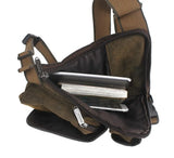Canvas Drop Leg Bag Belt Hip Bum Motorcycle Crossbody Bags for Men
