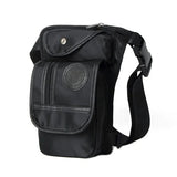 Canvas Drop Leg Bag Belt Hip Bum Motorcycle Crossbody Bags for Men