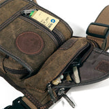 Canvas Drop Leg Bag Belt Hip Bum Motorcycle Crossbody Bags for Men