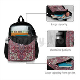 Vintage Persian Red Outdoor Hiking Backpack