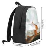Northern Lighthouse Retro Backpack for Men and Women