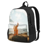 Northern Lighthouse Retro Backpack for Men and Women