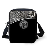 CNMI Tattoos Printed Kids Shoulder Bag Mini Messenger Travel Crossbody