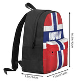 Norwegian Flag Norway Backpacks Men's Bag Women Schoolbag