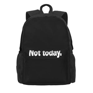 Not Today 2 Backpacks Men's Women's Kpop Bags