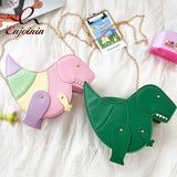 Dinosaur Style Shoulder Bag for Women Chain Crossbody Clutch Bag