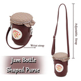Brown Shoulder Bag Cross Body for Women Girls Small Bucket Bag