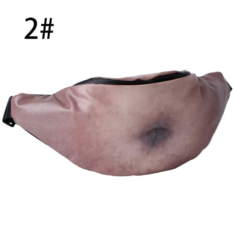 Dad Bag Dad Bod Waist Bags Beer Fat Hairy Belly Fanny Pack