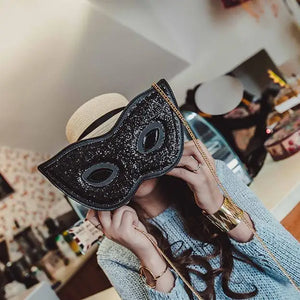 Sequined Shoulder Bag Funny Clutch Mini Crossbody Women Party Purse Bag