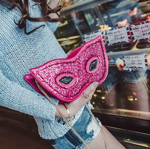 Sequined Shoulder Bag Funny Clutch Mini Crossbody Women Party Purse Bag