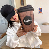 Novelty Phone Bags Crossbody Coffee Satchel for Women