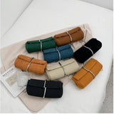 Nubuck Leather Women Clutch Bag Shoulder Bag Lady Banquet Clutch
