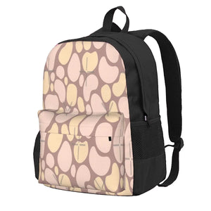 Nude Abstract Seamless Pattern Backpacks Men's Women's Back Pack Eco Friendly