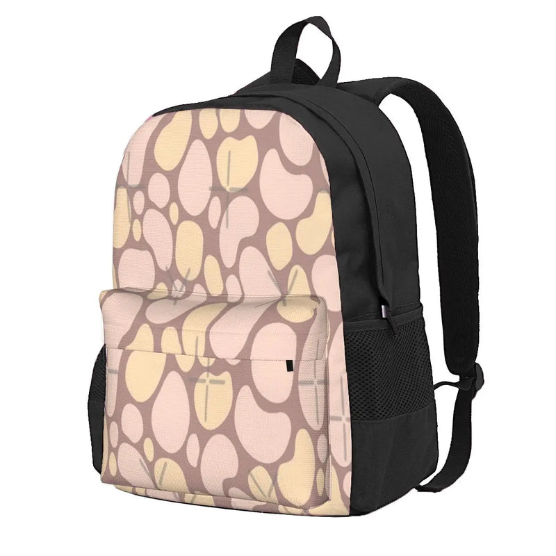 Nude Abstract Seamless Pattern Backpacks Men's Women's Back Pack Eco Friendly