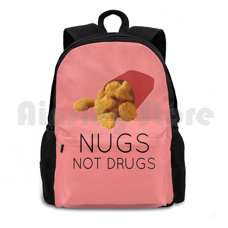 Nugs Not Drugs Outdoor Hiking Backpack