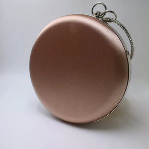Nuphia Round Box Clutch Ball Shape Evening Bags Red/Green