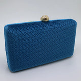 Nuphia Women Velvet Clutch Evening Bag Wedding Party Rhinestone Handbag