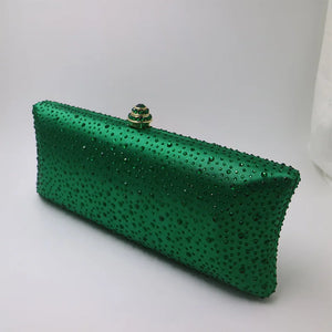 Nuphia Women Crystal Clutches Evening Bags Wedding Bag Bridal
